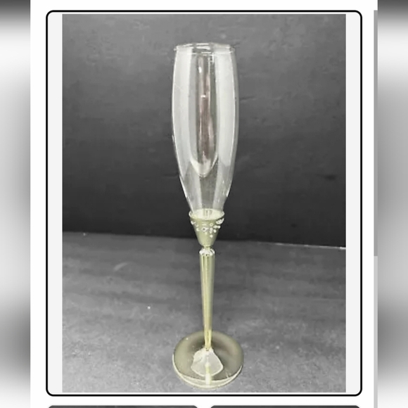 Monique Lhuillier Waterford Modern Love 8-Ounce Toasting Flute Only One - Picture 1 of 7